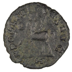 Alternative view of Gallienus Antoninianus - Centaur Reverse. Fine.