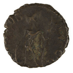 Alternative view of Testricus Antoninianus Virtus AVGG VF