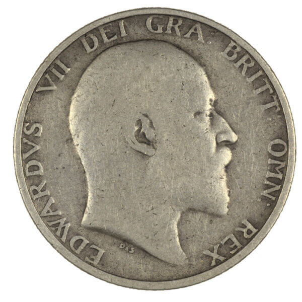 1907 Edward VII shilling