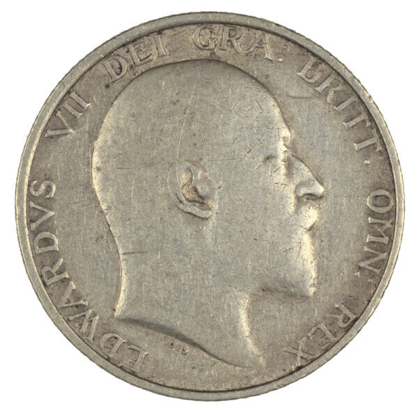 1909 Edward VII shilling