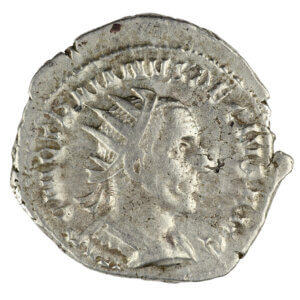 Trajan Decius Antoninianus Vberitas Avg,