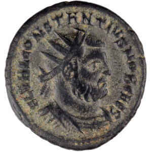 Constantius I as Caesar Post Reform Radiate Concordia Militum