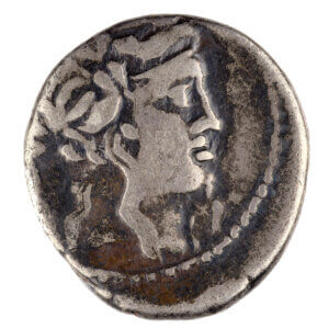 Roman Republic Denarius M. Volteius M.f.