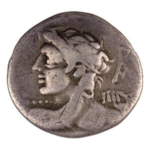 Roman Republic Denarius Lucius Caesius