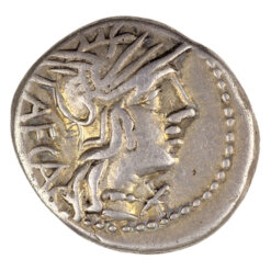 Roman Republic Denarius M Porcius Laeca