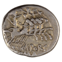 Roman Republic Denarius M Porcius Laeca