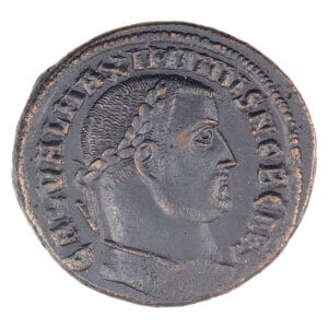 Maximinus II Follis Virtvs Exercitvs RIC 83