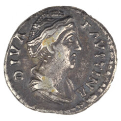 Faustina Senior Denarius Aeternitas RIC 347