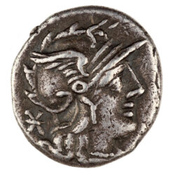 Roman Republic Denarius Ti. Minucius C.f. Augurinus RRC 243/1