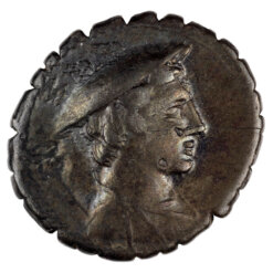 Roman Republic Denarius C Mamilius Limetanus RRC 362/1