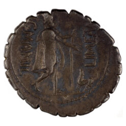 Roman Republic Denarius C Mamilius Limetanus RRC 362/1