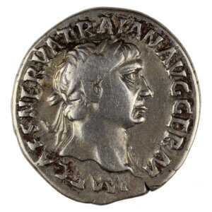 Trajan Denarius Victory Advancing RIC 60