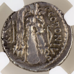 Roman Republic denarius Q. Sicinius and C. Coponius RRC 444/1a