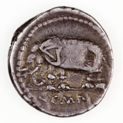 Roman Republic Denarius Q. Caecilius Metellus Pius rrc 374/1