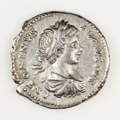 Caracalla denarius RECTOR ORBIS RIC 39a