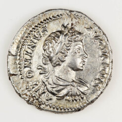 Caracalla Denarius, RECTOR ORBIS, Extremely Fine, RIC 39A