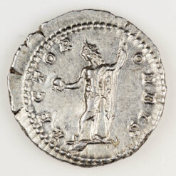 Alternative view of Caracalla Denarius, RECTOR ORBIS, Extremely Fine, RIC 39A
