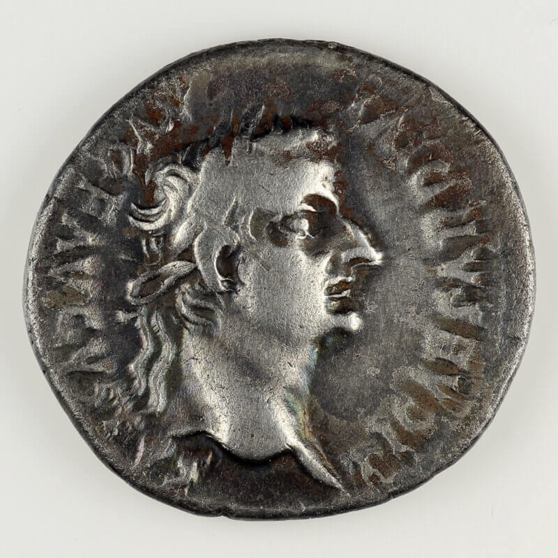 Tiberius Denarius Tribute Penny RIC 30