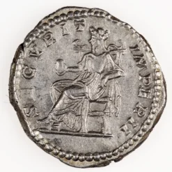 Geta Denarius, Securitas, Extremely Fine, RIC 20B