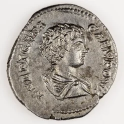 Geta Denarius, Securitas, Good Very Fine, RIC 20B