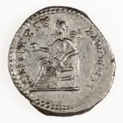 Geta Denarius, Securitas, Good Very Fine, RIC 20B