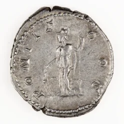 Geta Denarius, Minerva, Good Very Fine, RIC 34B