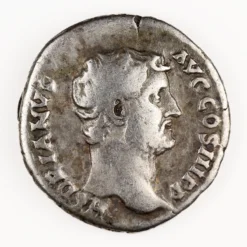 Hadrian Denarius, AFRICA, Very Fine, RIC 1495