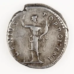 Antoninus Pius Denarius, Genius, Very Fine, RIC 70A