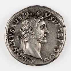 Antoninus Pius Denarius, Clementia, Good Very Fine, RIC 64A