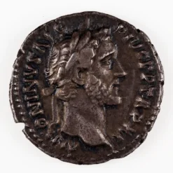 Antoninus Pius Denarius, Vesta, Good Very Fine, RIC 220