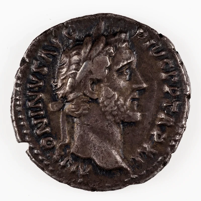 Antoninus Pius Denarius, Vesta, Good Very Fine, RIC 220