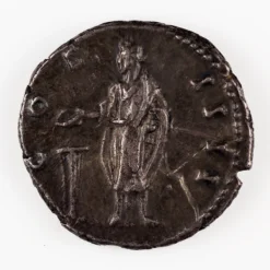 Antoninus Pius Denarius, Vesta, Good Very Fine, RIC 220