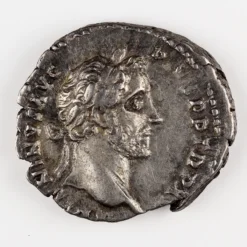 Antoninus Pius Denarius, Annona, Good Very Fine, RIC 221