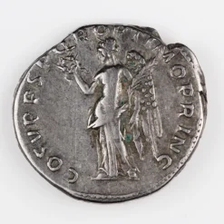 Trajan Denarius, Victory, Good Very Fine, RIC 128