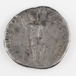 Trajan Denarius, Virtus, Very Fine, RIC 353