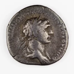 Trajan Denarius, Providentia, Good Fine, RIC 364