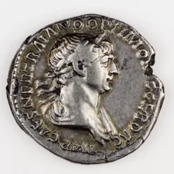 Trajan Denarius, Fortuna, RIC 318